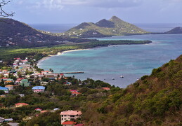 View over Carriacou